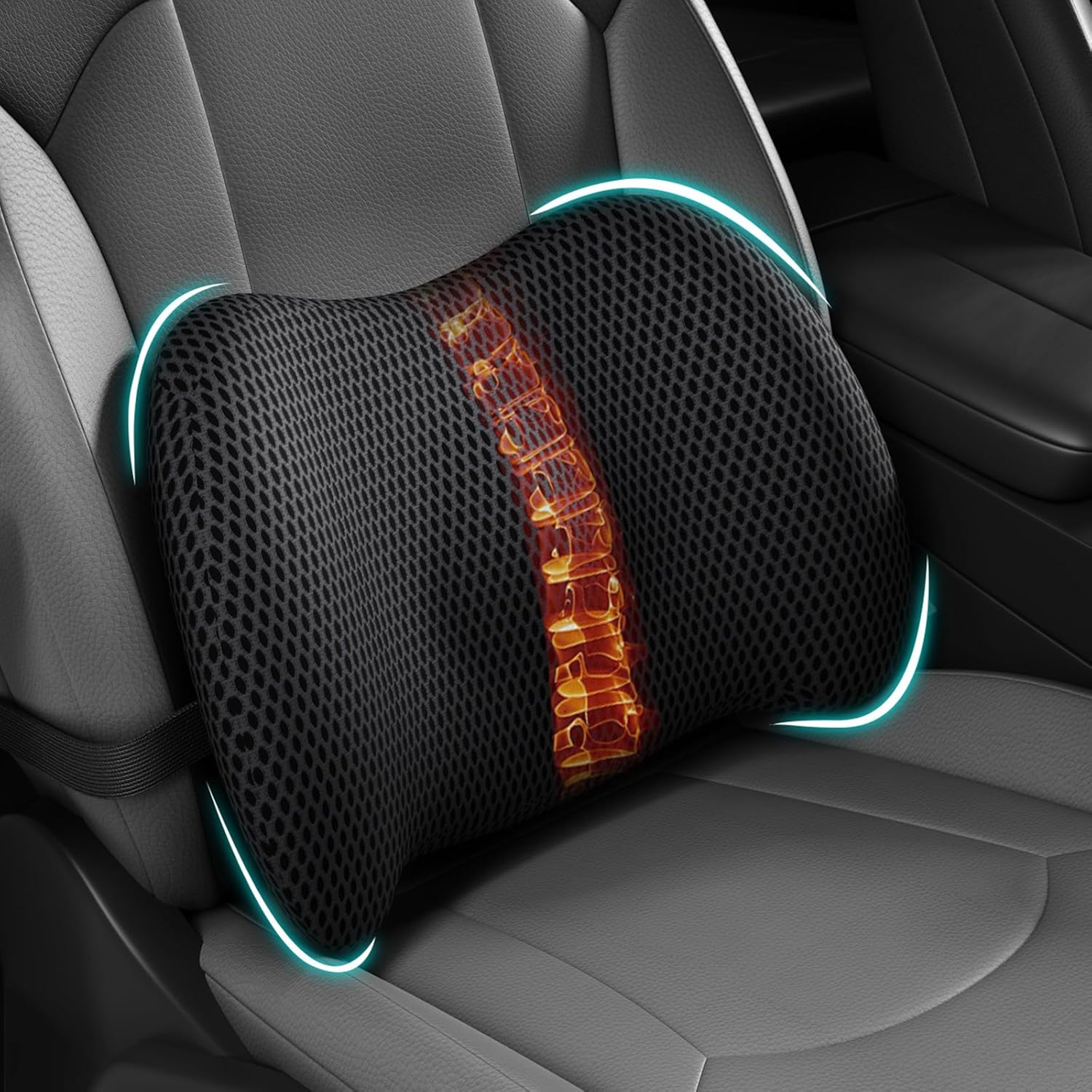 Home Office Cozy - Coussin de soutien lombaire ergonomique pour
