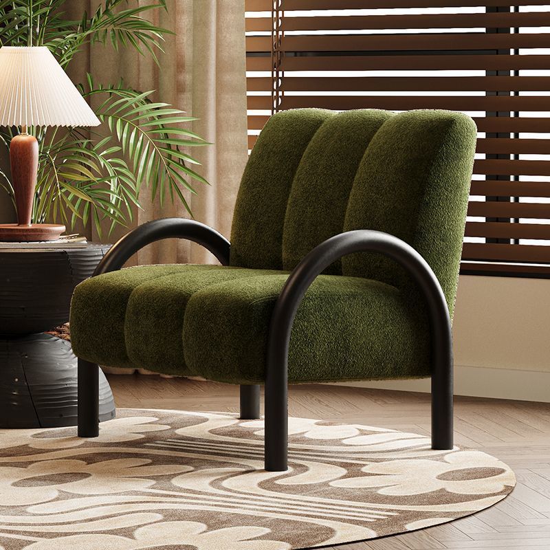 Home Office Cozy - Fauteuil de salon en tissu chenille,