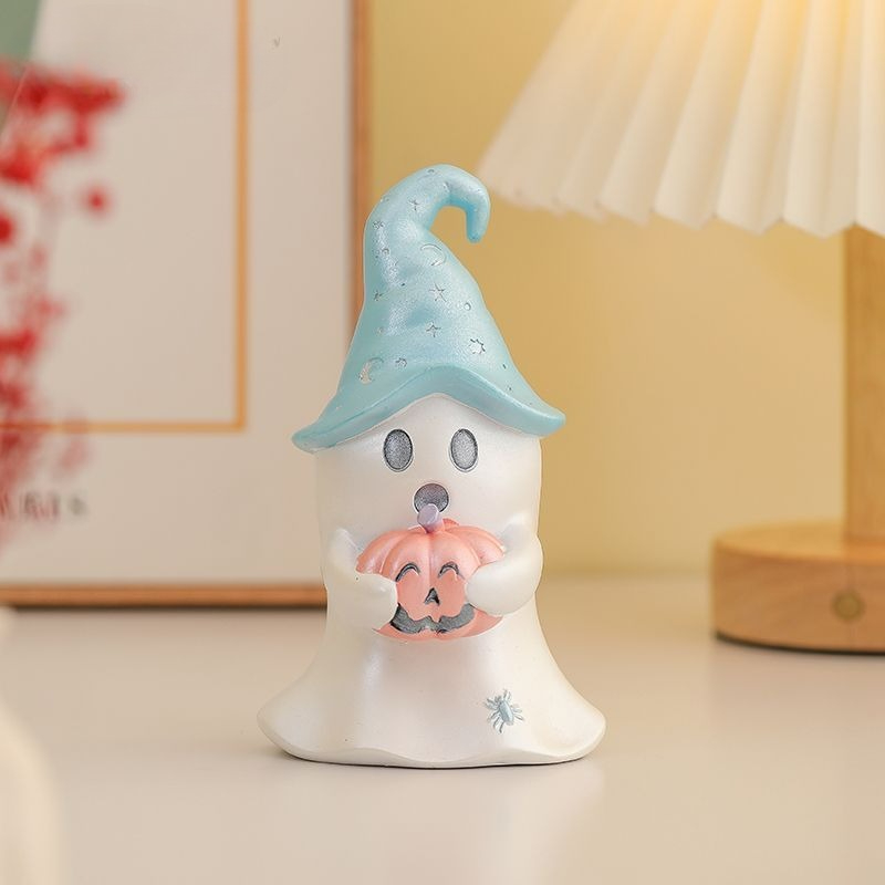 Home Office Building - Figurine de petit fantôme de dessin