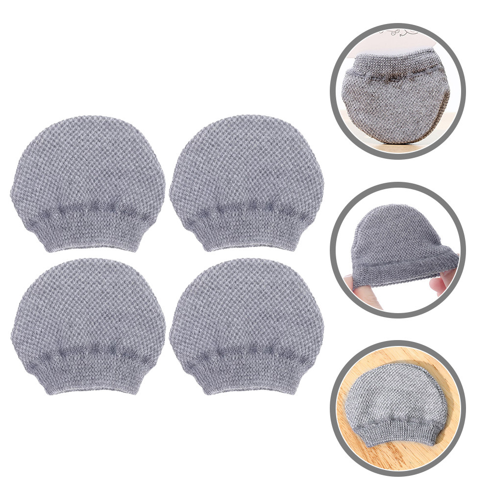 Home Office And Library - 4 protections flexibles pour pieds de