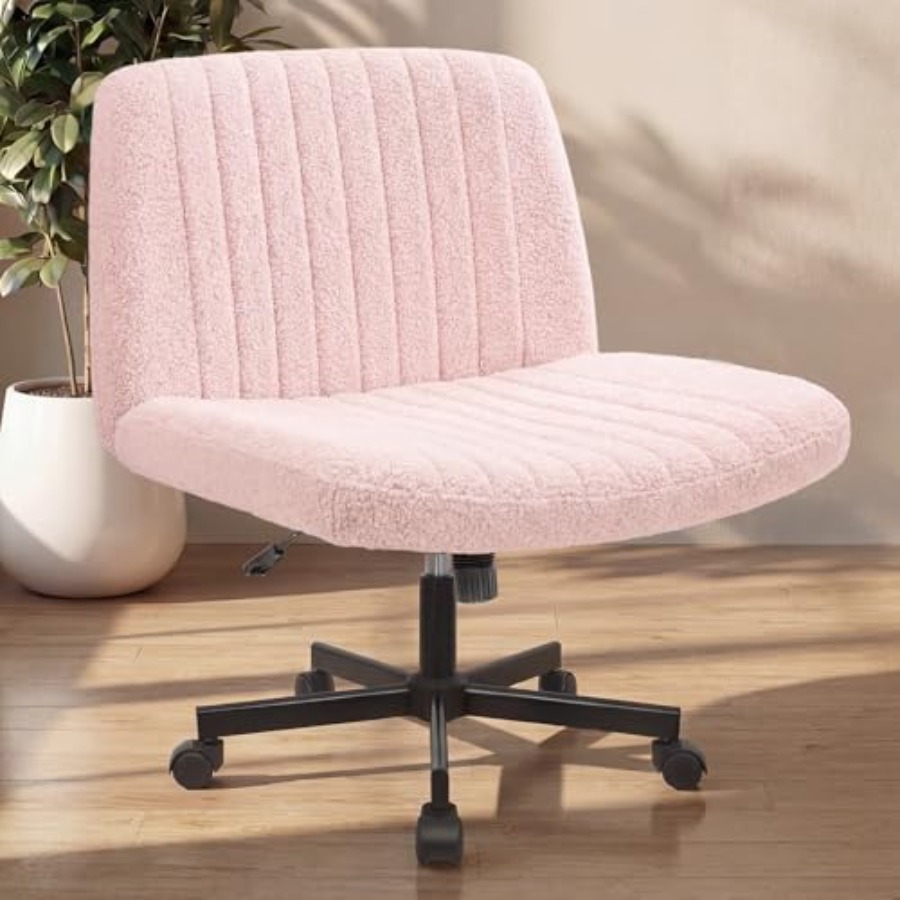 Home Office Desks - Chaise Criss-Cross à roulettes pour bureau