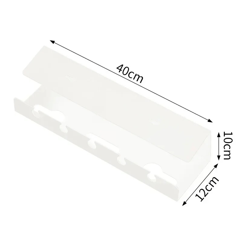 Power Strip Desk - Organisateur de câbles sous le bureau