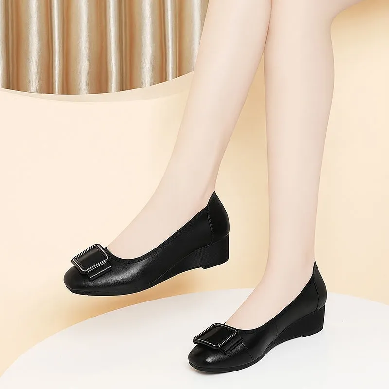 Home Office Inspiration - Chaussures à talons compensés pour femmes,