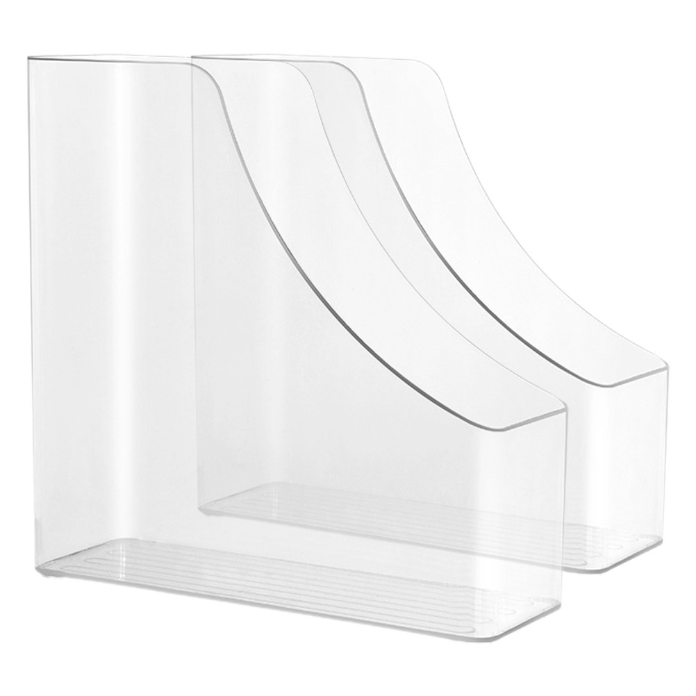Home Office And Library - Organisateur de fichiers transparent, support de