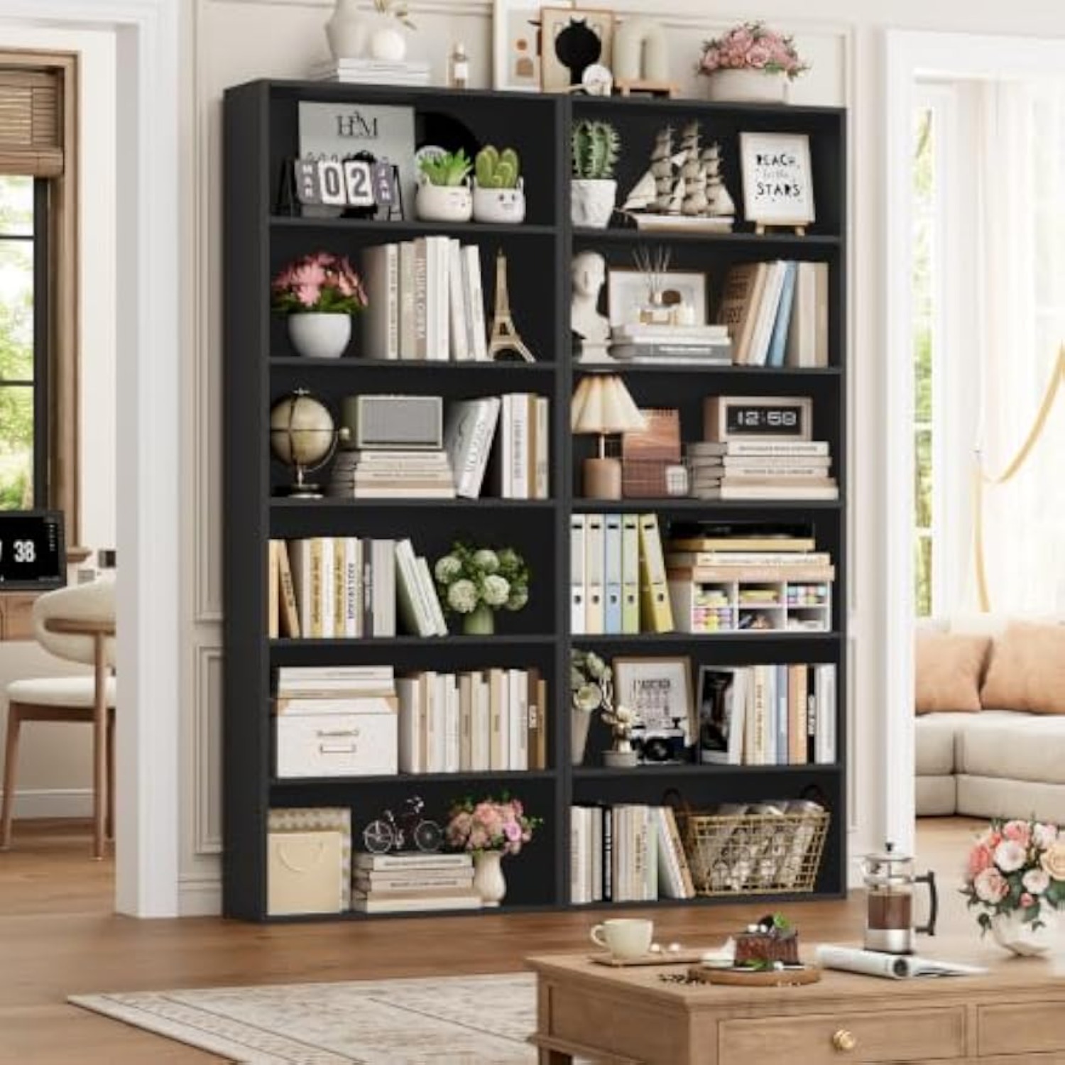 Home Office And Library - FOTOSOK Étagère et bibliothèque haute à