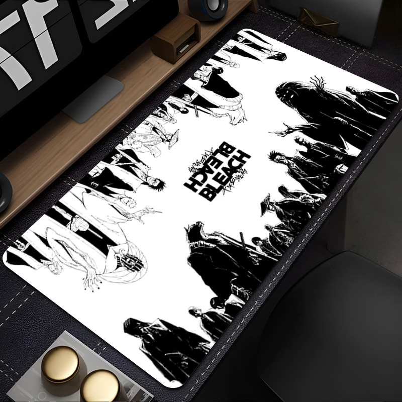 Home Office Bleaching - Tapis de souris gaming, grand tapis
