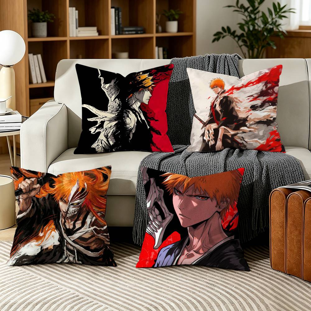 Home Office Bleaching - B-Bleachs K-Kurosaki Ichigo – taie d'oreiller