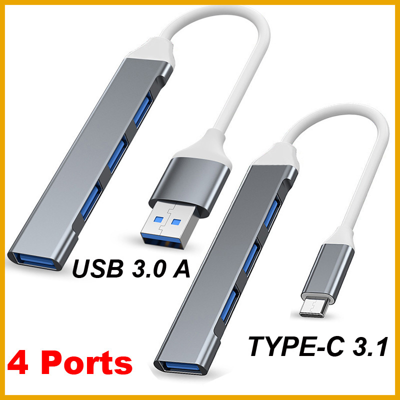 Home Office For Mac - Hub USB 3.0 TYPE-C 3.1 4