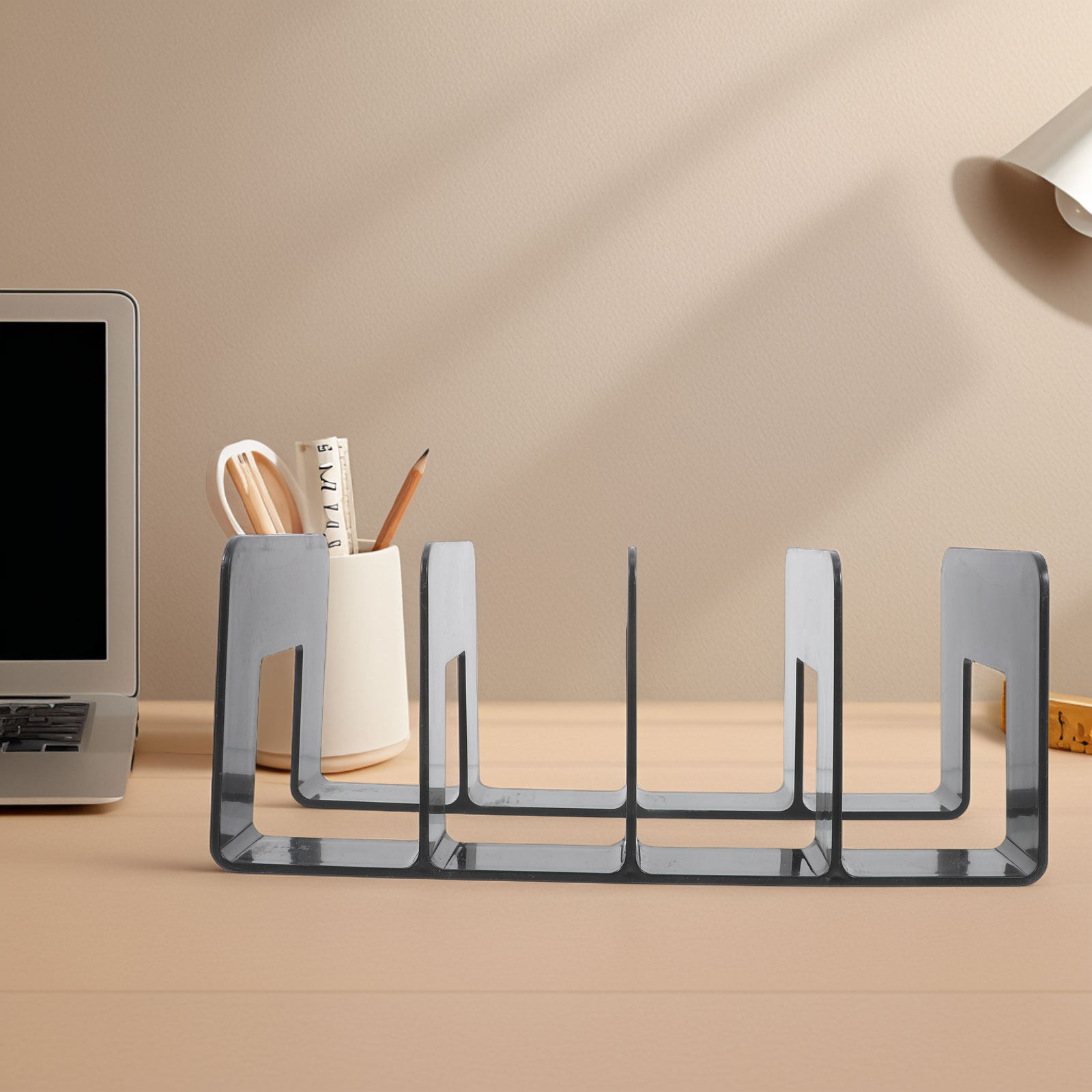 Home Office And Library - Organisateur de bureau multi-compartiments pour livres,