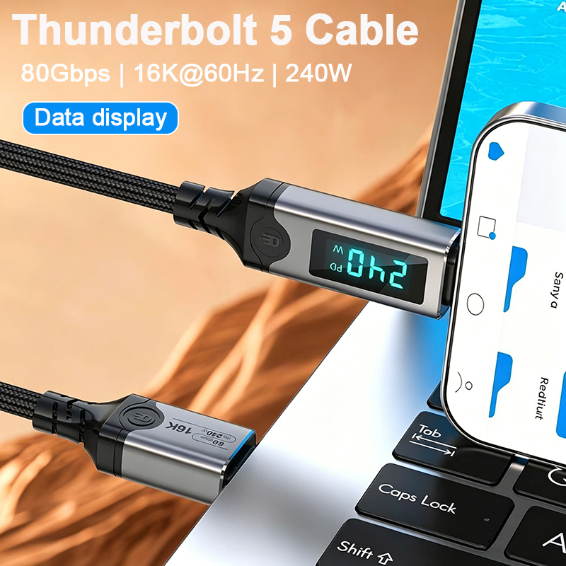 Home Office Dictionary - Câble USB Type C Thunderbolt 5