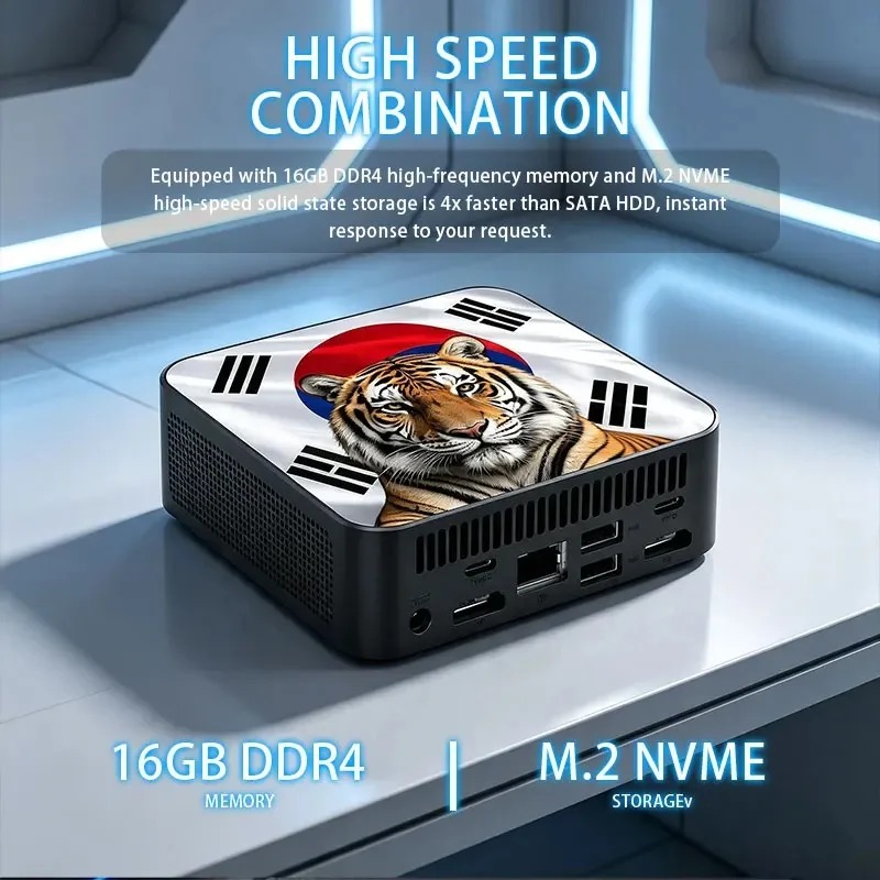 Mini PC de bureau compact Inte - Home Office Windows 11 avis et prix
