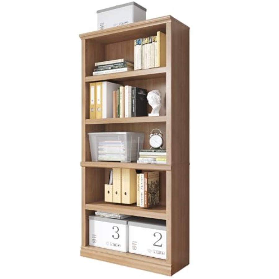 Bibliothèque en chêne blanc de - Home Office And Library avis et prix