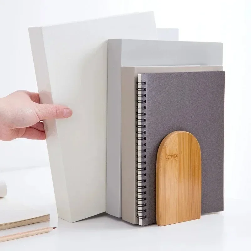 Serre-livres en bois et fer, s - Home Office And Library avis et prix