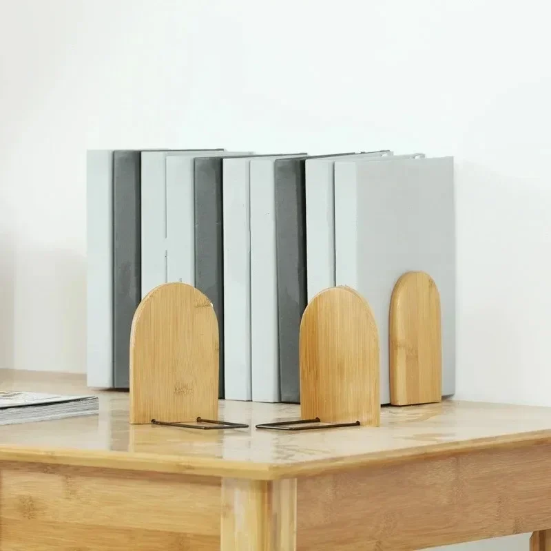 Serre-livres en bois et fer, s - Home Office And Library avis et prix