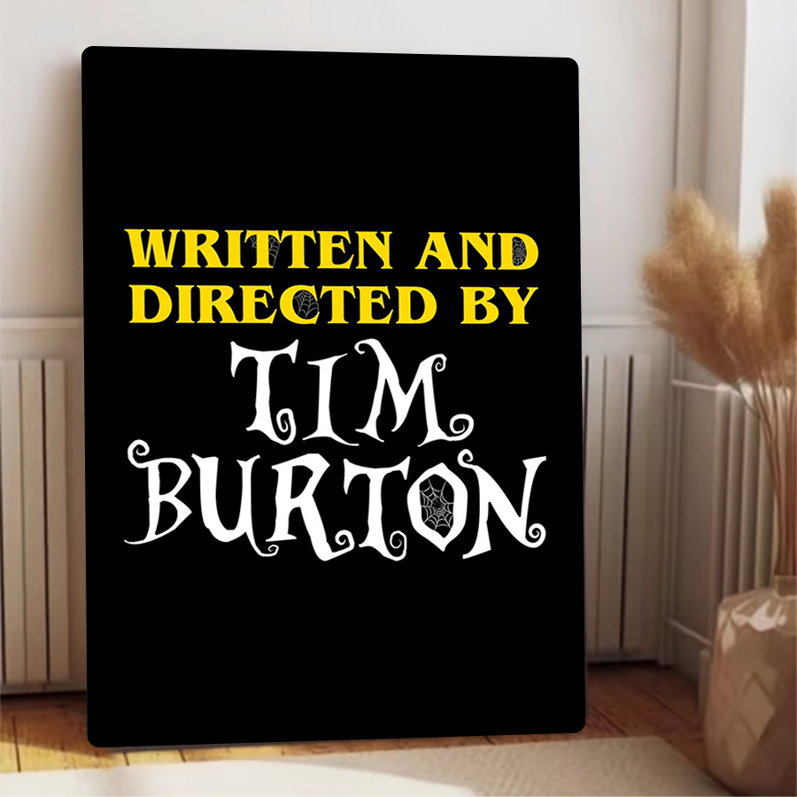 Tim Burton – panneau métalliqu - Home Office Tim avis et prix