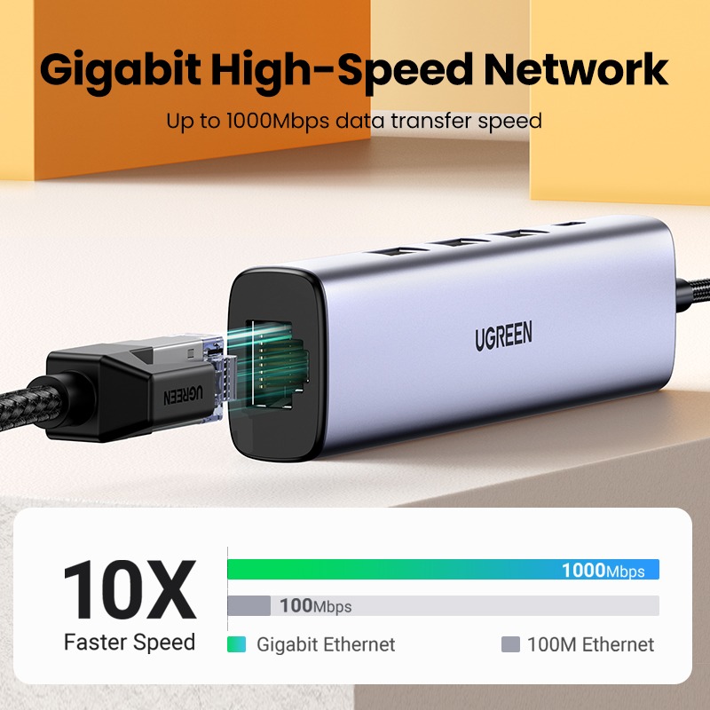 UGREEN Adaptateur Ethernet USB - Home Office For Mac avis et prix
