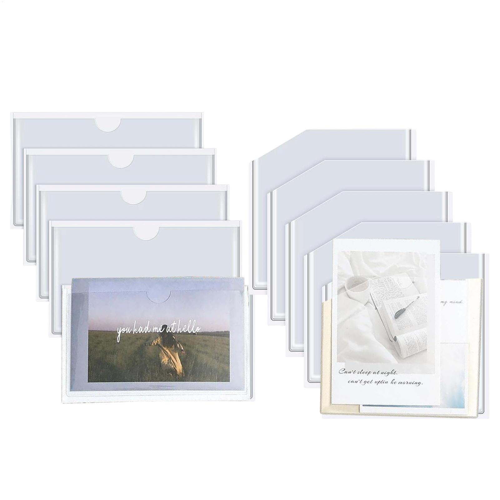 Pochettes adhésives transparen - Home Office And Library avis et prix