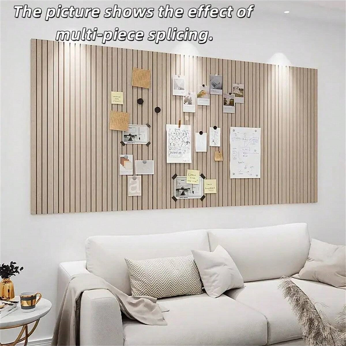 Lot de 6 grandes dalles murale - Home Office Alternative avis et prix