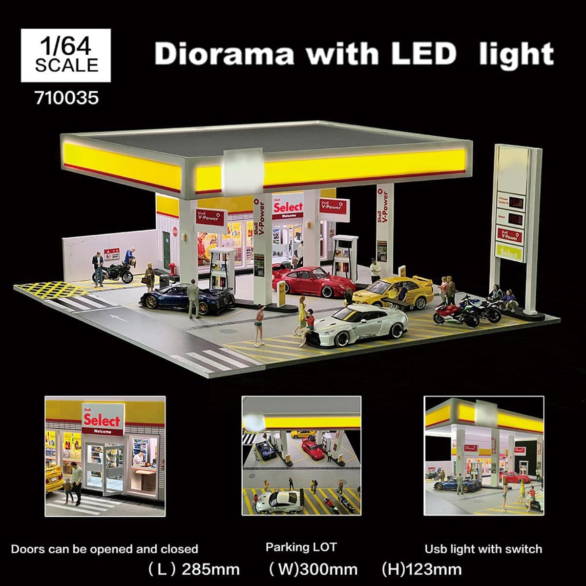 Kit de diorama de station-serv - Home Office Building avis et prix