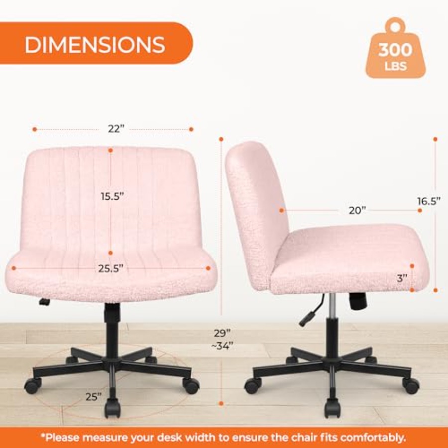 Chaise Criss-Cross à roulettes - Home Office Desks avis et prix