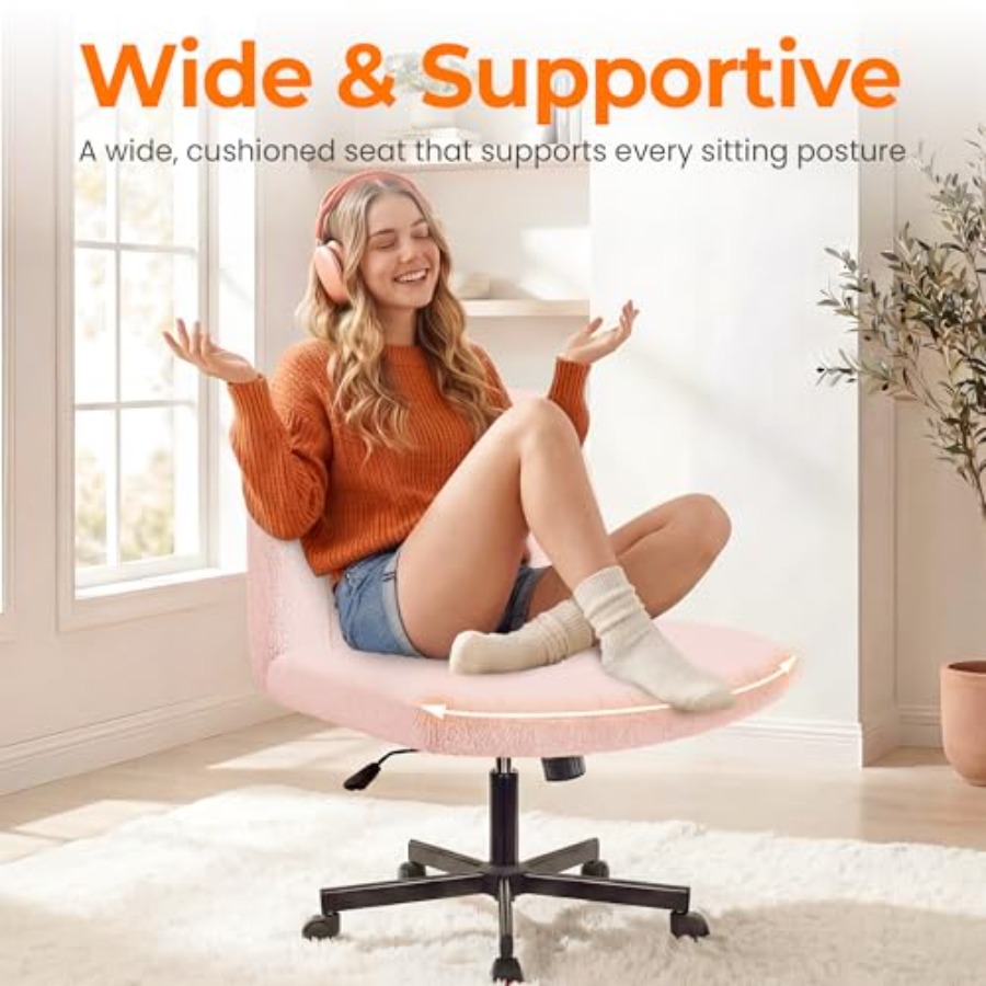 Chaise Criss-Cross à roulettes - Home Office Desks avis et prix