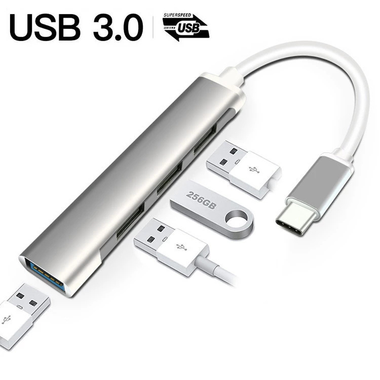 HUB USB C 3.0 Type C 4 en 1, 3 - Home Office For Mac avis et prix
