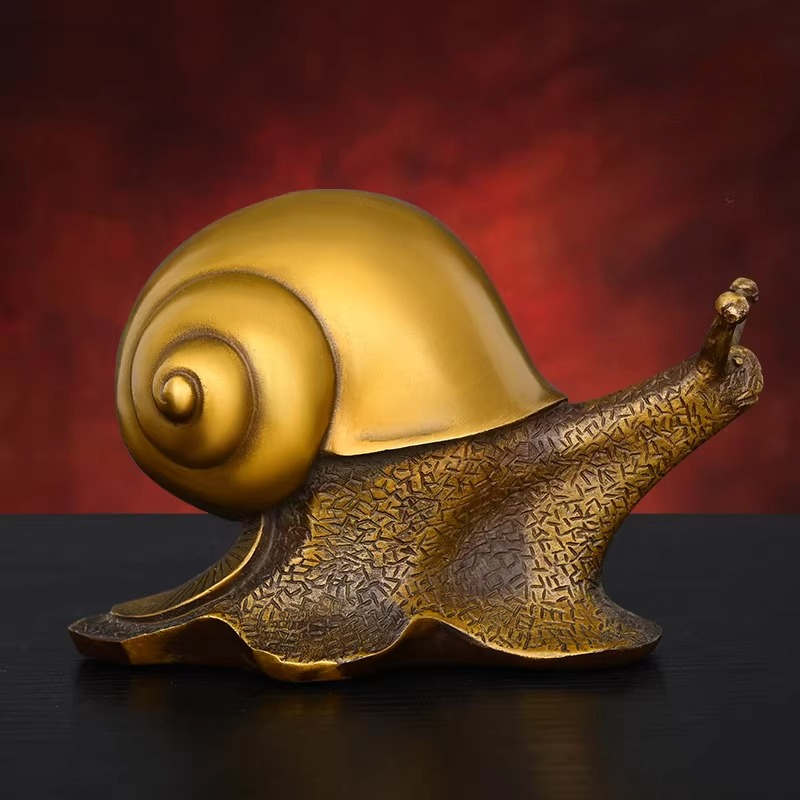 Figurine d'escargot en laiton  - Home Office Desks avis et prix