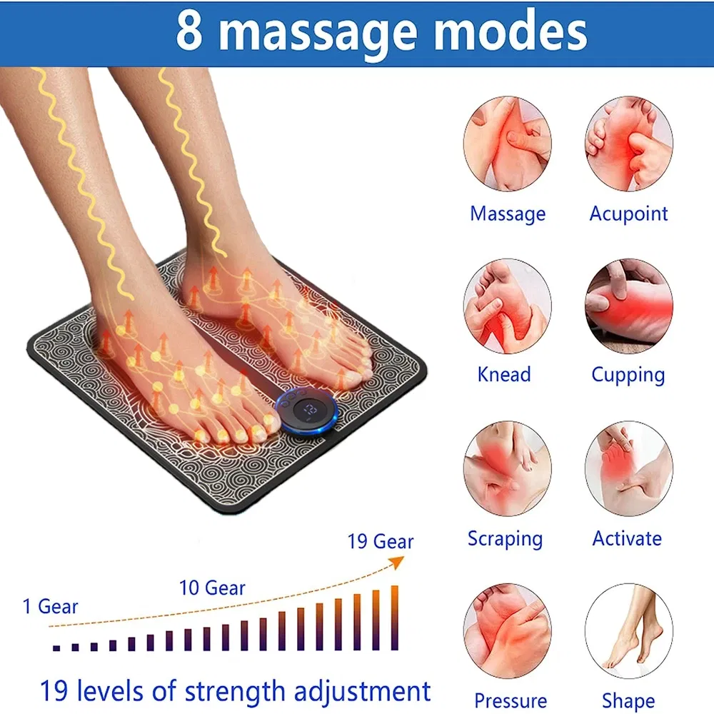 Tapis de massage des pieds EMS - Home Office Alternative avis et prix