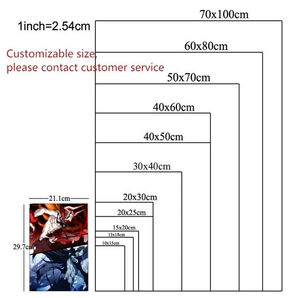 Affiche Anime B-Bleach en PVC  - Home Office Bleaching avis et prix