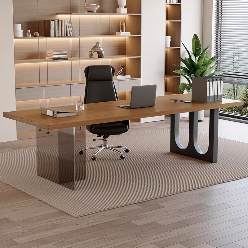 Bureau flottant en bois et acr - Home Office Desks avis et prix