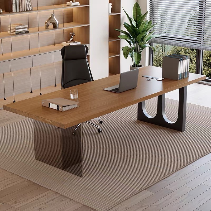 Bureau flottant en bois et acr - Home Office Desks avis et prix