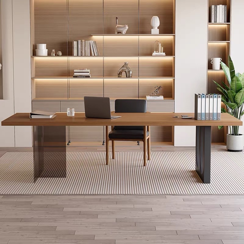 Bureau flottant en bois et acr - Home Office Desks avis et prix