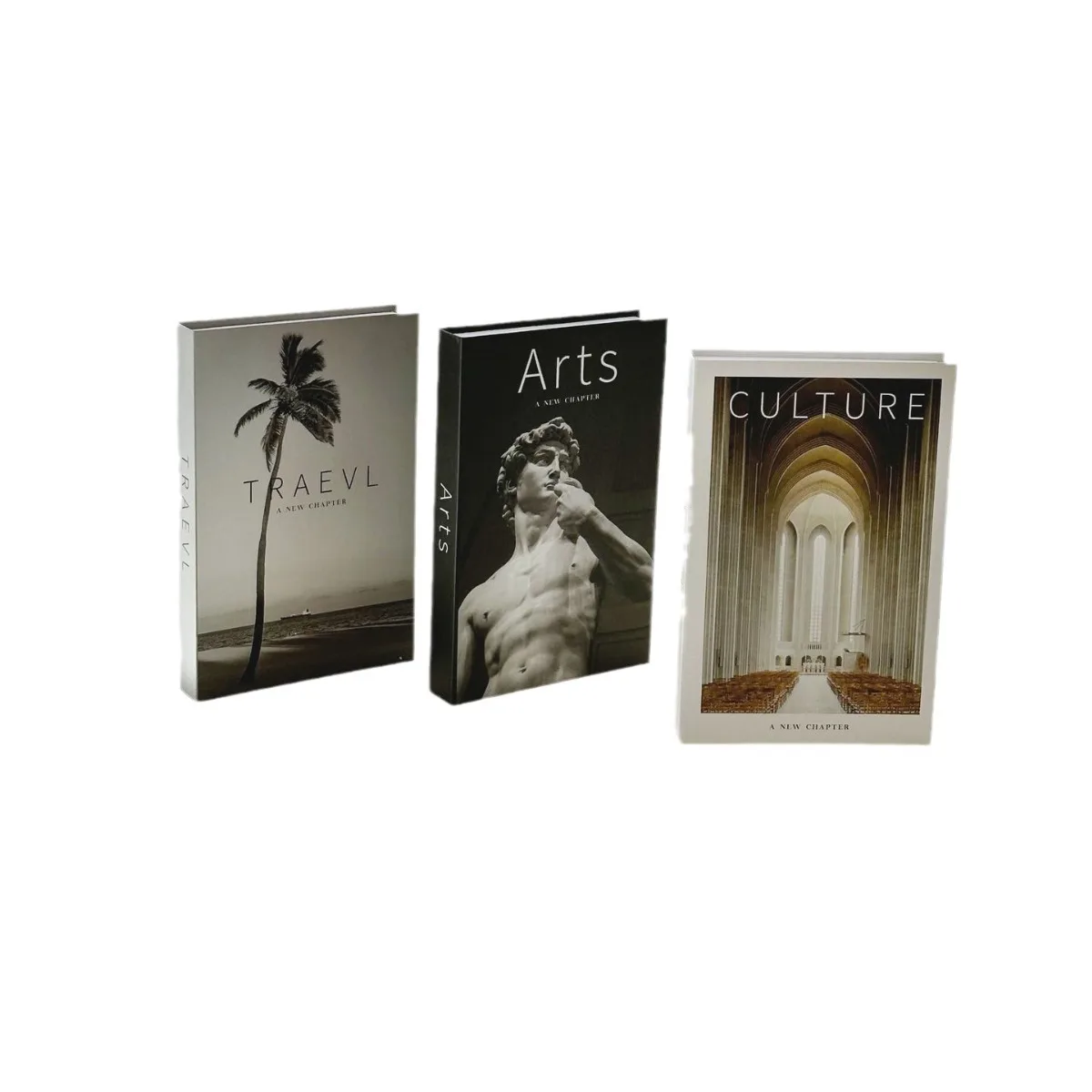 Faux livres décoratifs moderne - Home Office Building avis et prix