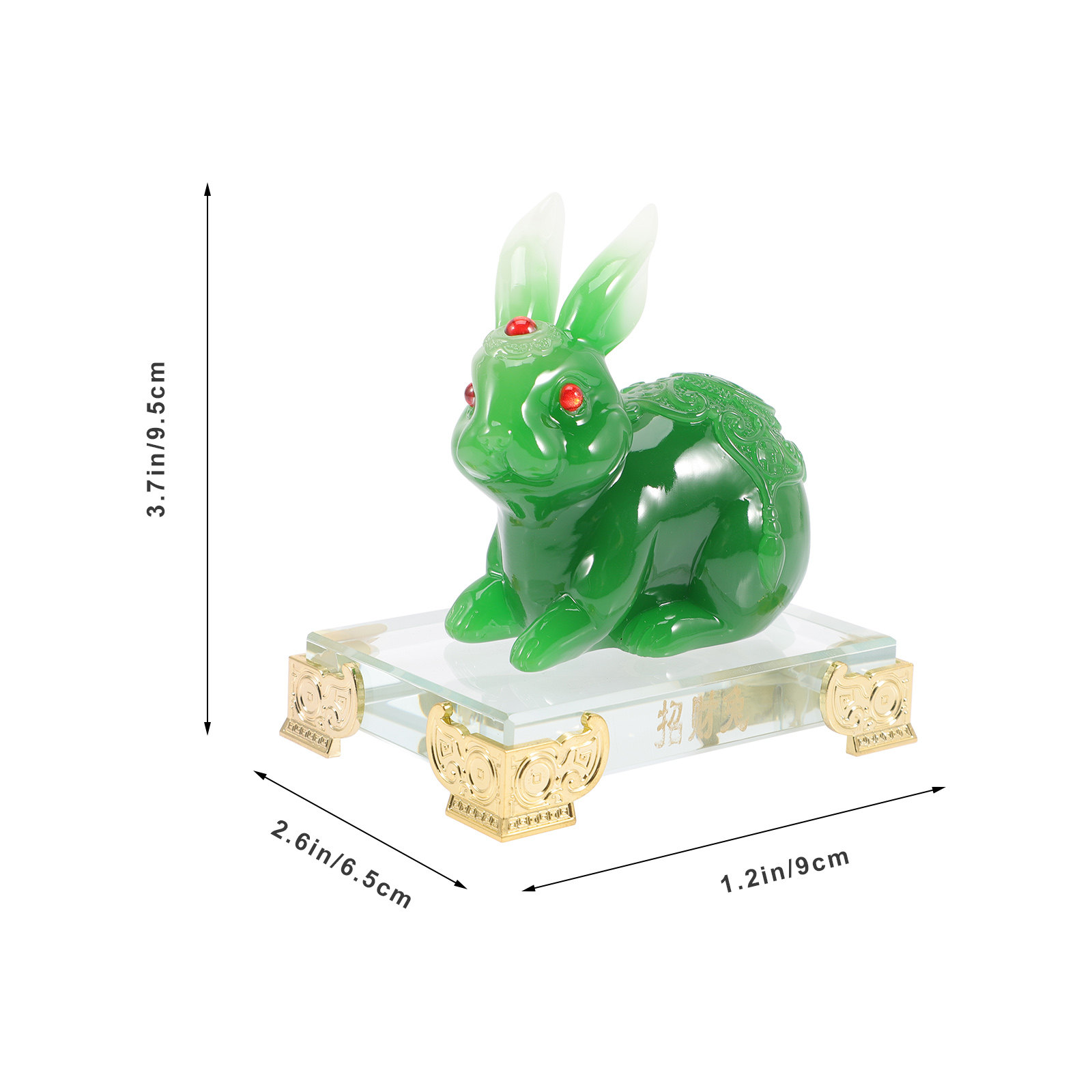 Statue de Lapin Délicate de Qu - Home Office And Library avis et prix