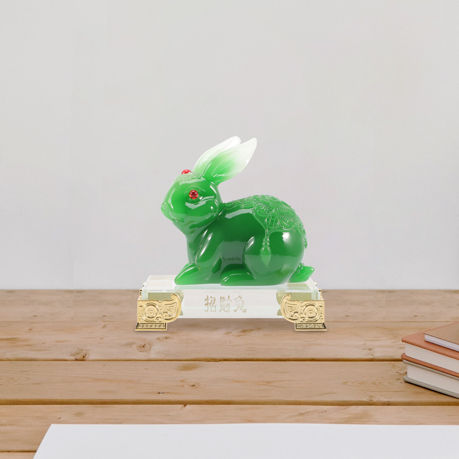 Statue de Lapin Délicate de Qu - Home Office And Library avis et prix