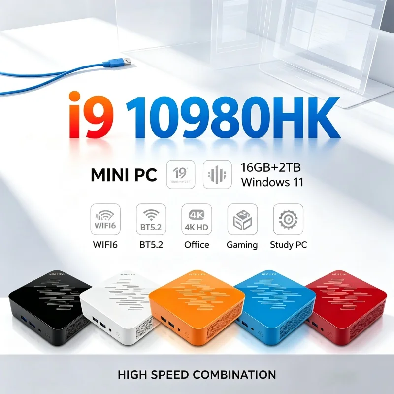 Mini PC Compact Léger Intel I9 - Home Office Windows 11 avis et prix
