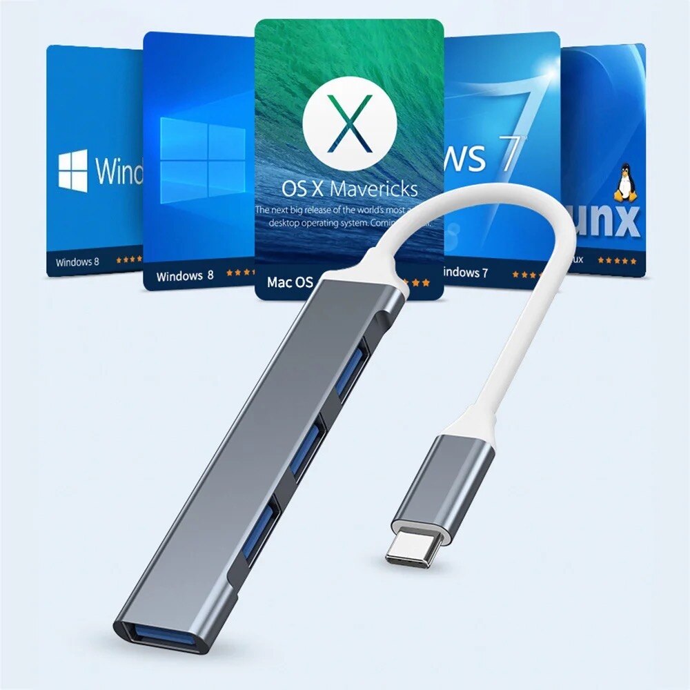 Hub USB 3.0 à 4 ports, Hub USB - Home Office For Mac avis et prix