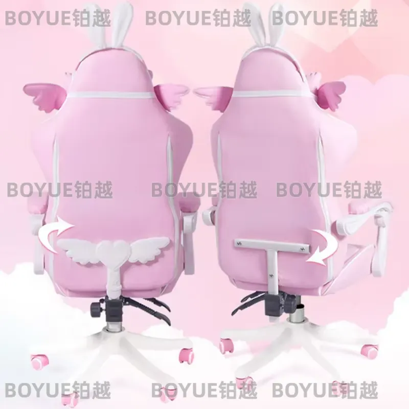 Chaise de jeu rose ergonomique - Home Office Desks avis et prix