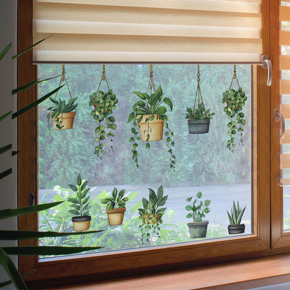 Autocollants muraux de plantes - Home Office Word avis et prix