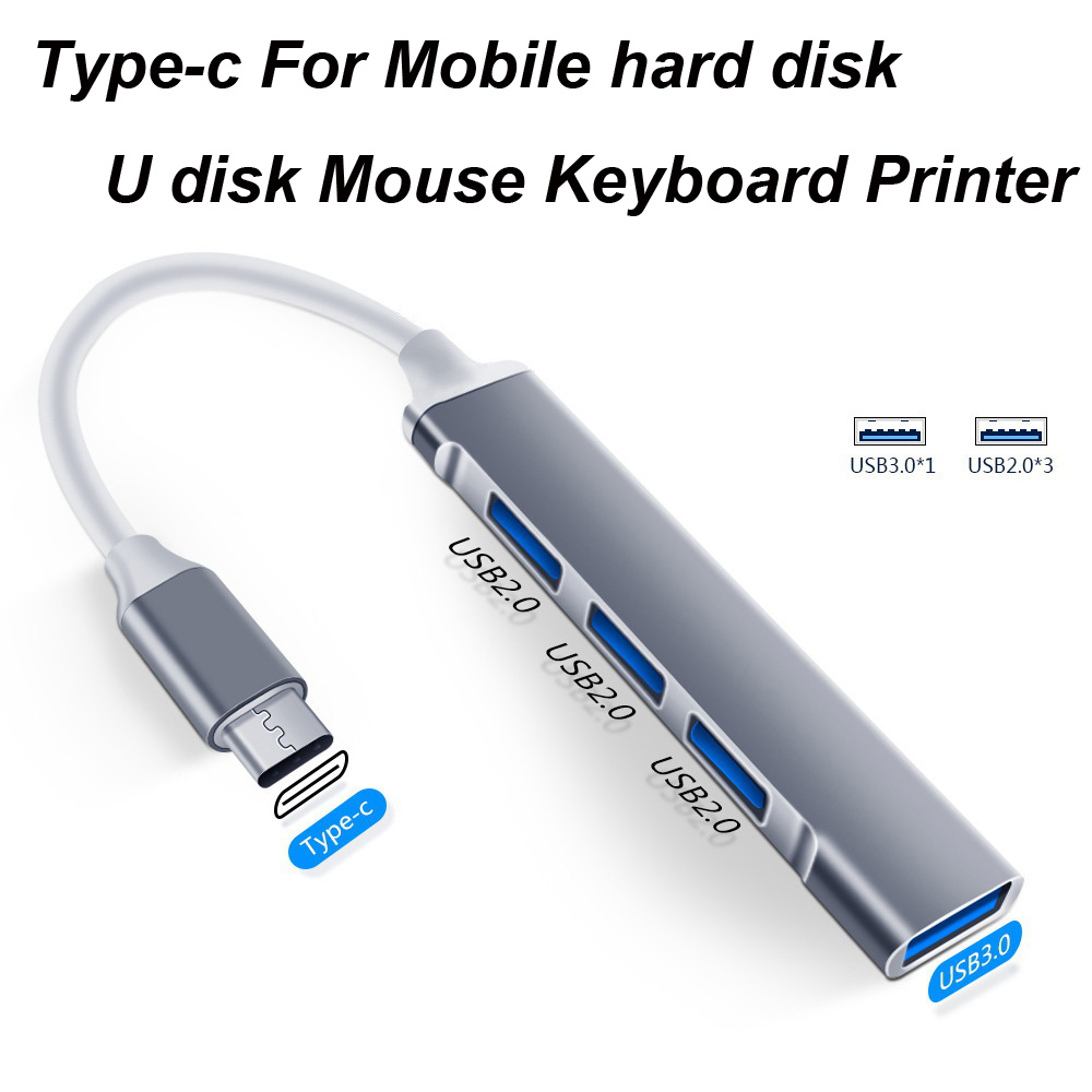 Hub USB 3.0 TYPE-C 3.1 4 ports - Home Office For Mac avis et prix