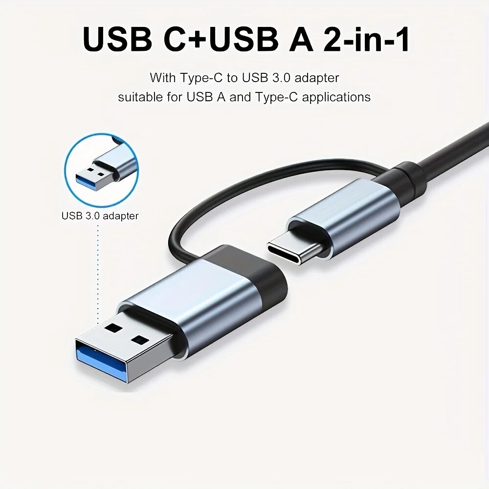 Hub USB3.0 2 en 1, 7 ports, ex - Home Office For Mac avis et prix