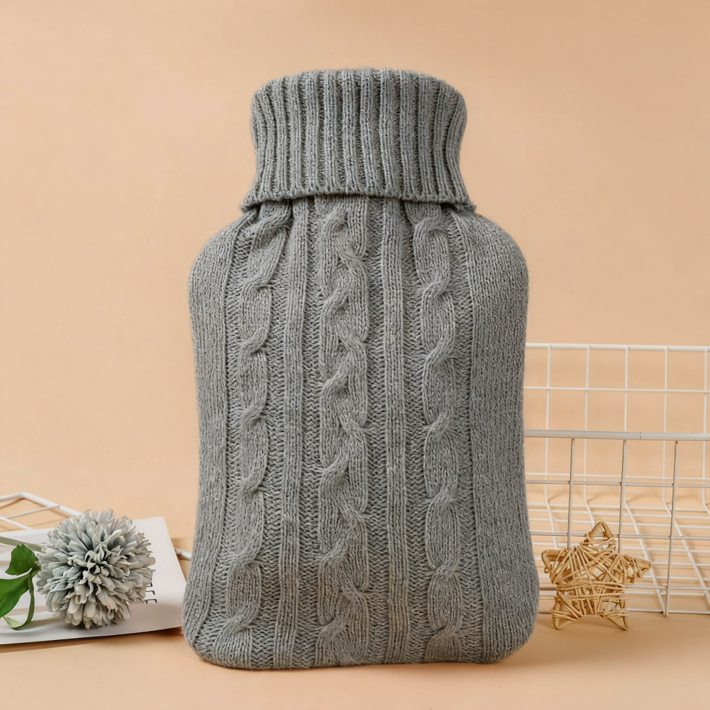 Housse de bouillotte grise - C - Home Office Cozy avis et prix