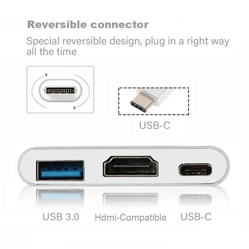 Adaptateur 3 en 1 Type C vers  - Home Office For Mac avis et prix